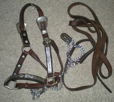 VINTAGE Kustom Kraft Don Wiese Western Sterling Silver Show Halter Suckling