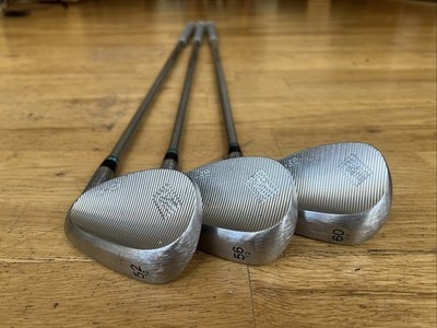Custom Forged Wedge Set 52/56/60 - Eleven GF-11 CNC - Fujikura MCI S / Steelfibr