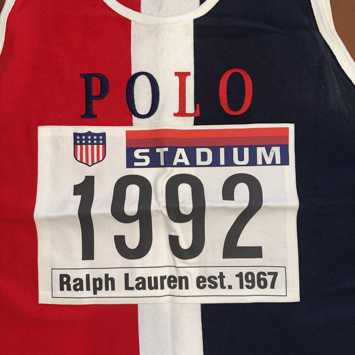 POLO RALPH LAUREN POLO SHIRT XXL Tokyo Stadium Jersey Limited
