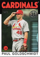 Paul Goldschmidt 2021 Topps #86B-97 1986 Topps Baseball 35th Anniversary