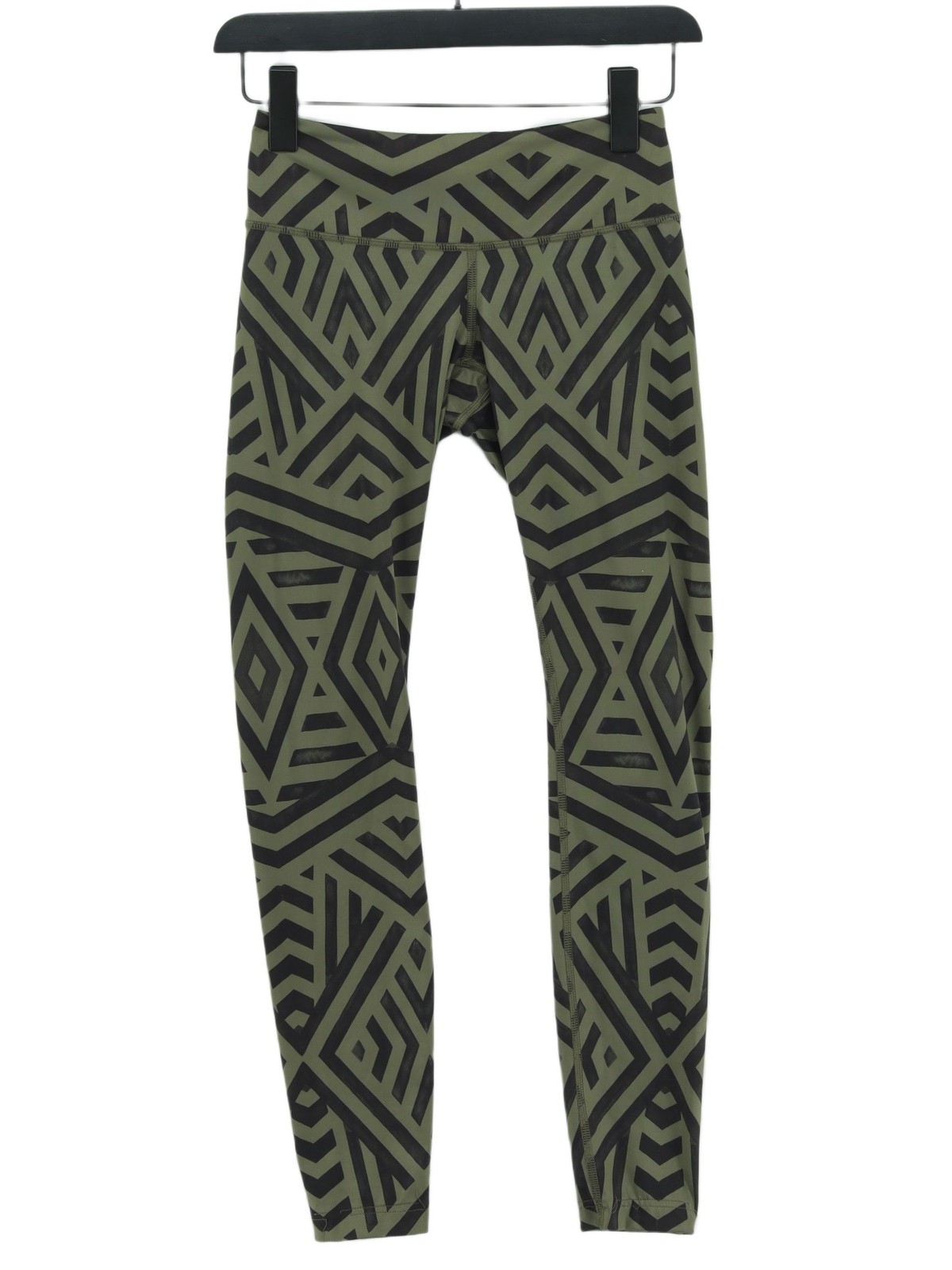 ALTRA Lululemon Pantaloni Sportivi Donna S Verde 100% Altri Leggings