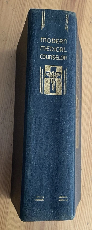 Modern Medical Counselor "A Practical Guide to Health" 1945 Antique Book Foto 2 de 4