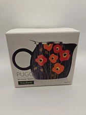 Tea Forte PUGG Poppy Fields 24 oz Teapot With Infuser 