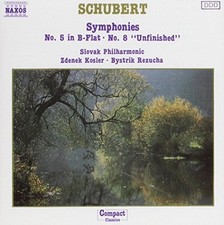 Slov Phi - SCHUBERT: Symphonies 5 8 CD