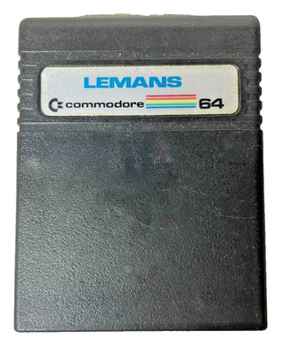 LeMans (Commodore 64/128, 1982): GAME CART ONLY, Vintage, Retro Collectible