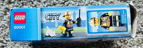 LEGO CITY: Fire Chief Car (60001) - Complete & Sealed with Some Damage