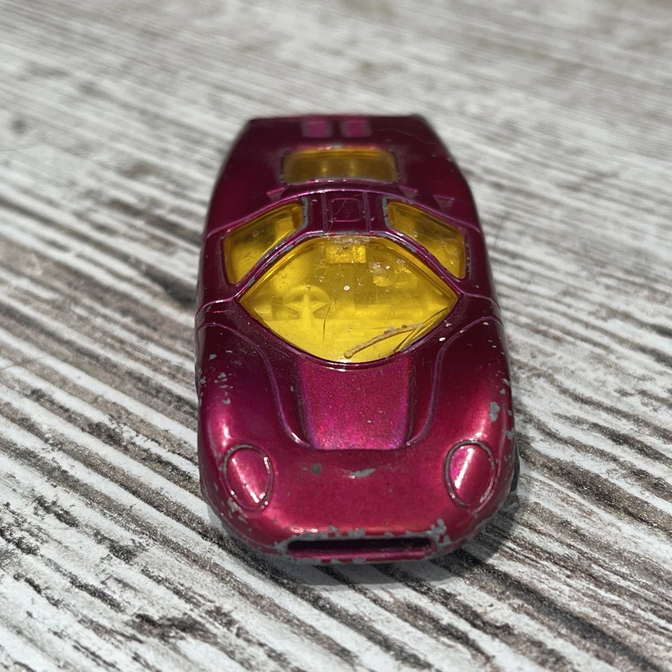 Vintage 1969 Lesney Matchbox Superfast Ford Group 6 No. 45 roxo magenta - Imagem 3 de 4