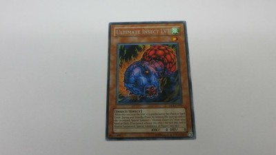 UNLIMITED EDITION ULTIMATE INSECT LV1   MONSTER  DR3-EN005  RARE YUGIOH  LP