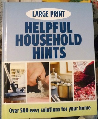 500 Helpful Household Hints June King Great gift! DIY craft book manual