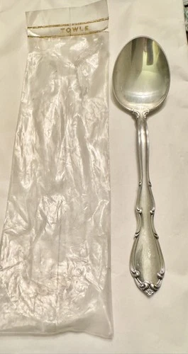 FONTANA TOWLE STERLING SILVER TABLESPOON - IN PACKAGING 6 1/2 NEVER USED