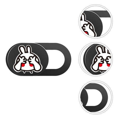 4 Pcs Privacy Cover Cam Laptop Camera Slider Thin Cartoon Webcam - 第 1/12 張圖片