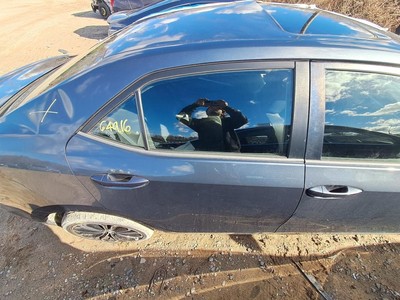 2014 Toyota Corolla Passenger Rear Door Gray Used 4DR SED LOCAL PICKUP ONLY