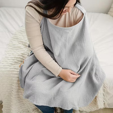 Musselin Stilltuch Stillschal Stillhilfe Kinderwagen Abdeckung Baby Sichtschutz