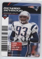 2002-03 NFL Showdown Richard Seymour #187 HOF 0o9