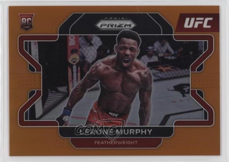 2022 Panini Prizm UFC Orange Prizm 23/99 Lerone Murphy #6 0uk1