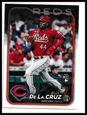 2024 Topps Update #US350 Elly De La Cruz RC Cincinnati Reds