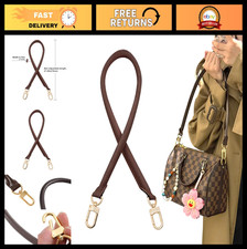 Genuine Vachetta Leather Shoulder Strap Replacement for Damier Speedy 25 30 35 B