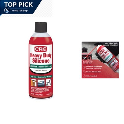 Heavy Duty Silicone Lubricant 11 Oz Can - Clear, Water-Resistant, Non-Residue...