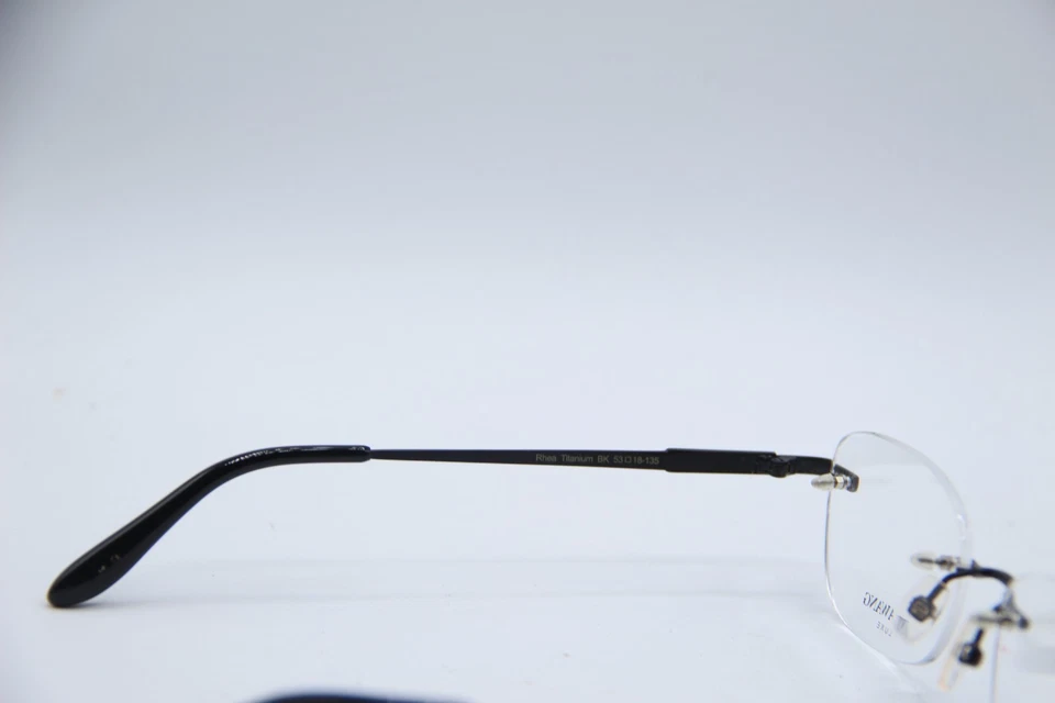 NUEVAS GAFAS VERA WANG RHEA TITANIO BK NEGRAS AUTÉNTICAS 53-18 Foto 3 de 4