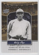2008 Upper Deck Yankee Stadium Legacy Wally Pipp #YSL85 3h2