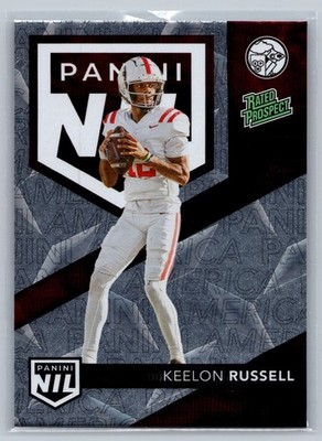 2025 Panini NSCC Silver Packs Wrapper Redemption Keelon Russell Diamond Plate