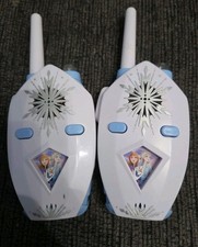 DISNEY Frozen Walkie Talkies with Lights and Sounds Tested-working- Elsa-