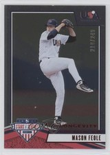 2019 Panini USA Baseball Stars & Stripes Longevity Ruby /249 Mason Feole #4 00vl
