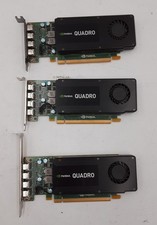 LOT OF 3 NVIDIA Quadro K1200 4GB GDDR5 Low Profile Graphics Unit GPU
