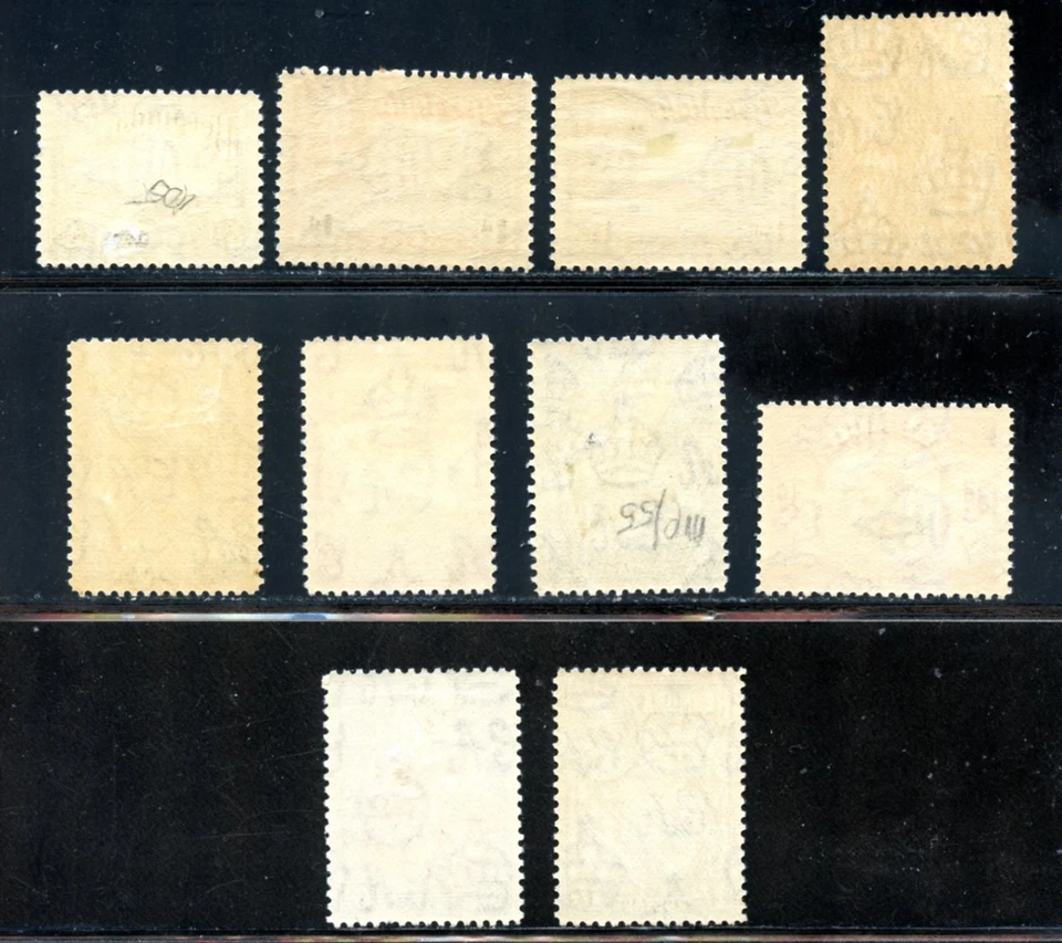 LOT 31796 MINT H/NH OG 105-113 SHIP : STAMPS FROM BERMUDA UK COLONY - Image 2 of 2