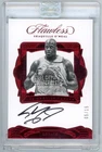 Shaquille O'Neal 2016-17 Panini Flawless Greats Ruby Autograph Card #G-SHQ 05/15