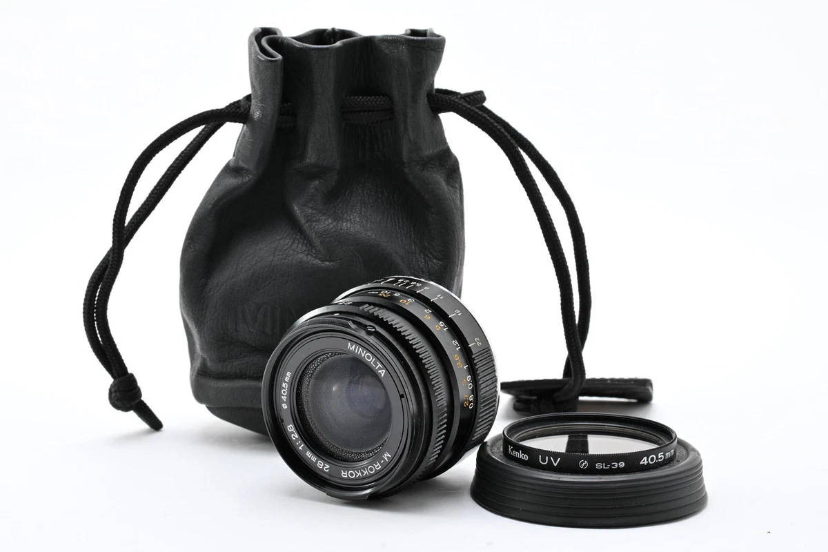 Minolta f/2.8 Camera Lenses 28mm Focal for sale - eBay