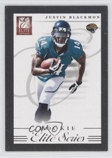 2012 Elite Elite Series Rookies Silver 372/999 Justin Blackmon #4 0m0