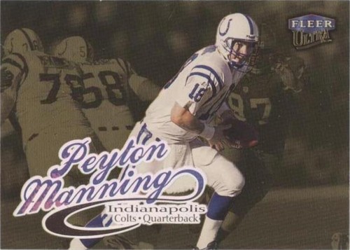 PEYTON MANNING 1998 FLEER ULTRA ROOKIE RC #201 | eBay