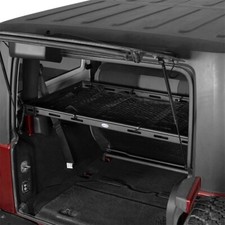 Fit 07-18 Jeep Wrangler Jk 2 Doors Hardtop Inner Black Steel Cargo Rack Wnet