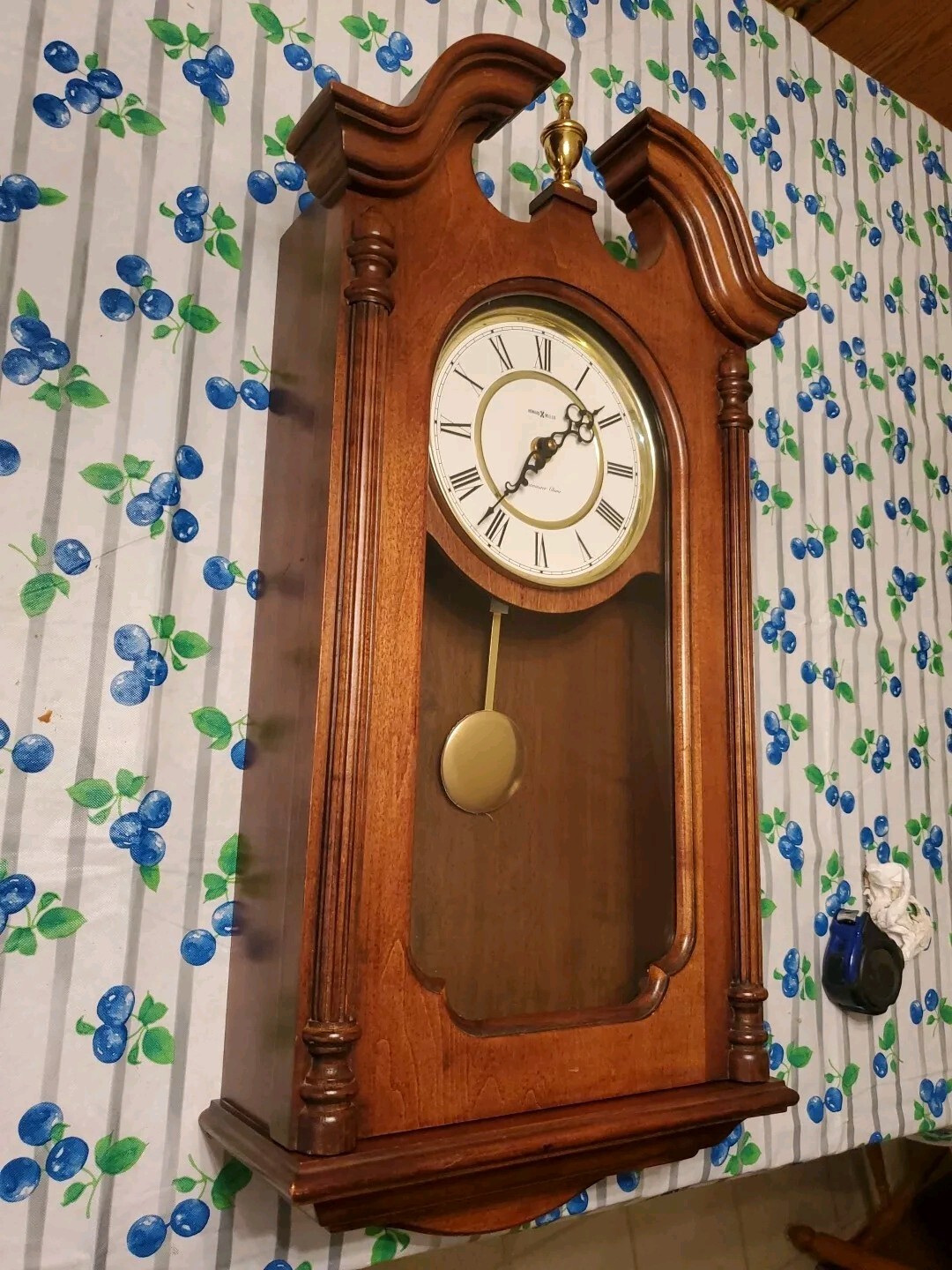 Rare Howard Miller "Danwood" Pendulum Westminster Chimes 612697 Wall