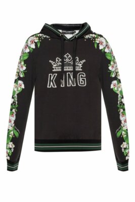 Neu Luxury Original Dolce&Gabbana Herren Men Sweatshirt-Hoodie -G9OJ8Z-Gr-46-S.