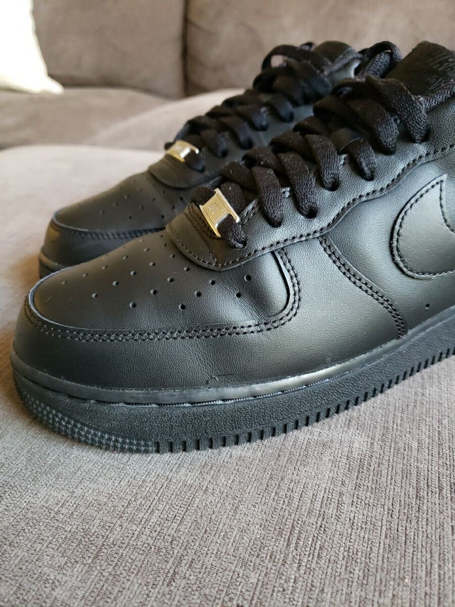 Size 10.5 - Nike Mens Air Force 1 Low “Triple Black” CW2288 Size 10.5 - Nike Mens Air Force 1 Low “Triple Black” CW2288