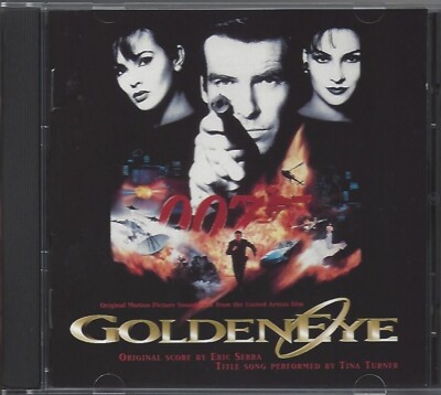 GOLDEN EYE - MOTION PICTURE SOUNDTRACK CD BY ERIC SERRA & TINA TURNER 