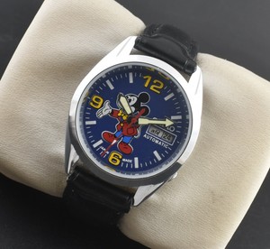 automatic mickey mouse watch