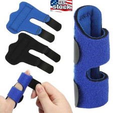 Adjustable Finger Splint Brace Fracture Trigger Fingers Protector Pain Relief US