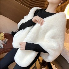 Women Faux Fox Fur Cheongsam Dress Shawl Wedding Shrug Soft Cape Warm Coat Party