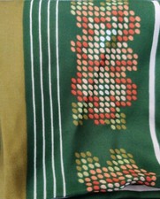 3 Vtg Native Scarfs 100 Polyester from Italy sold as a lot