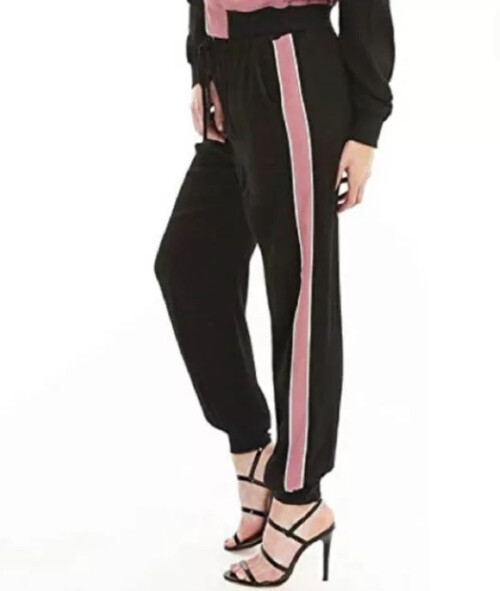 NEW Bobi (Revolve) Women's Track Pants Size Small S Joggers Black