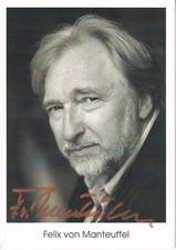 Autogramm - Felix von Manteuffel