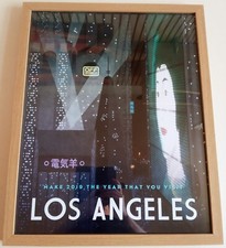 BLADE RUNNER "LOS ANGELES 2019" Limited Edition Travel Poster (Dean Walton)
