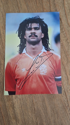 Autocollant Ruud Gullit Milan #190 - Calcio 93 Euroflash - Non Collé - Parfait état