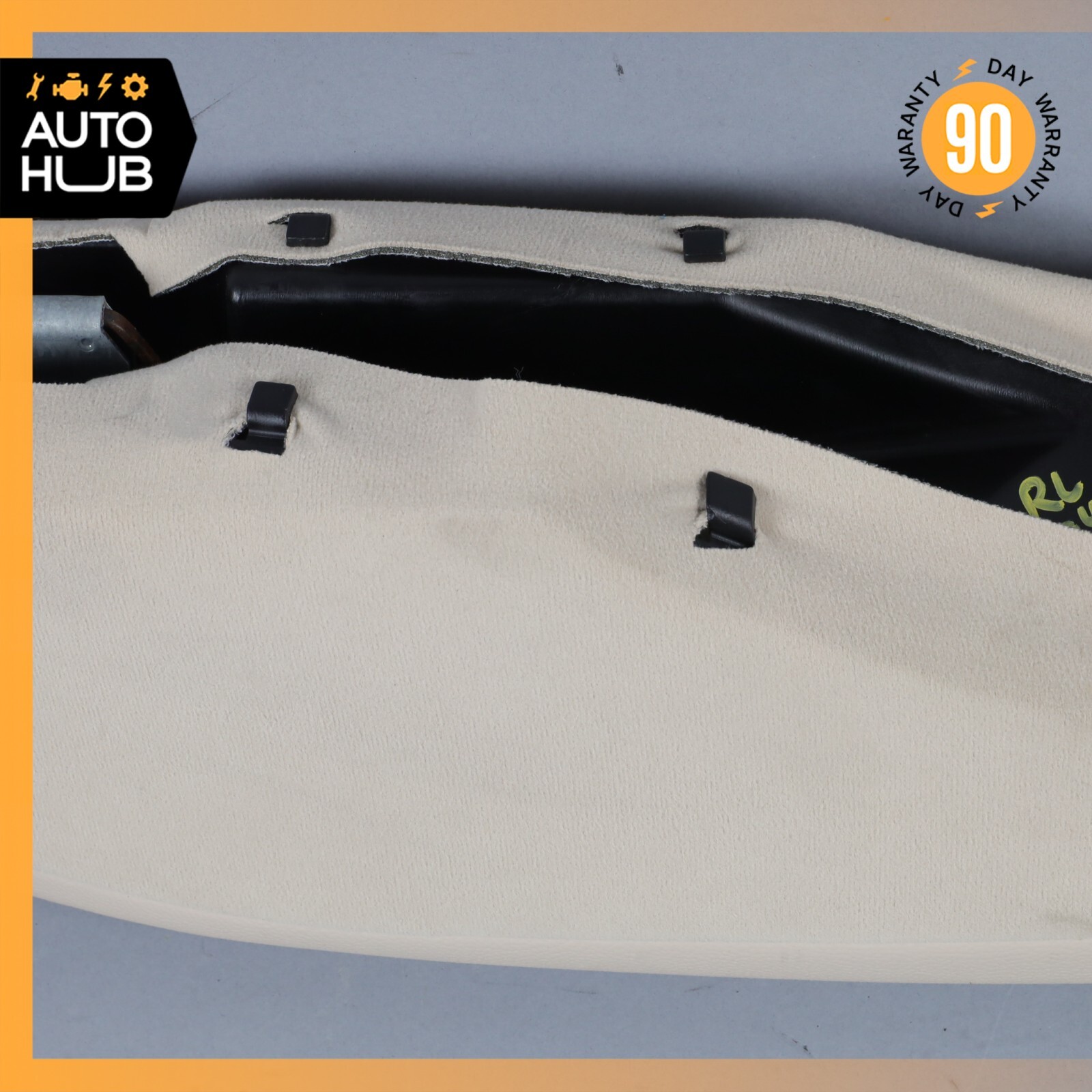 Maserati Quattroporte M156 Rear Left Side Seat Cover Trim Bolster Beige OEM