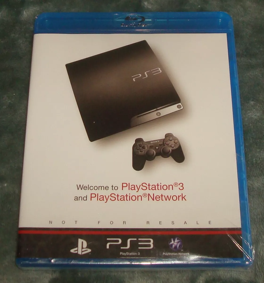 Welcome to PlayStation 3 & PlayStation Network, PS3, 2006, Brand New -  Sealed