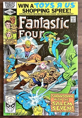 1980 Marvel Fantastic Four #223 Agatha Harkness Appearance