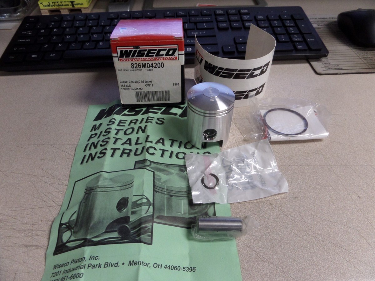 mihou　0504 Wiseco STD Piston 42.00 MM For Kawasaki KDX 50 03-06 for